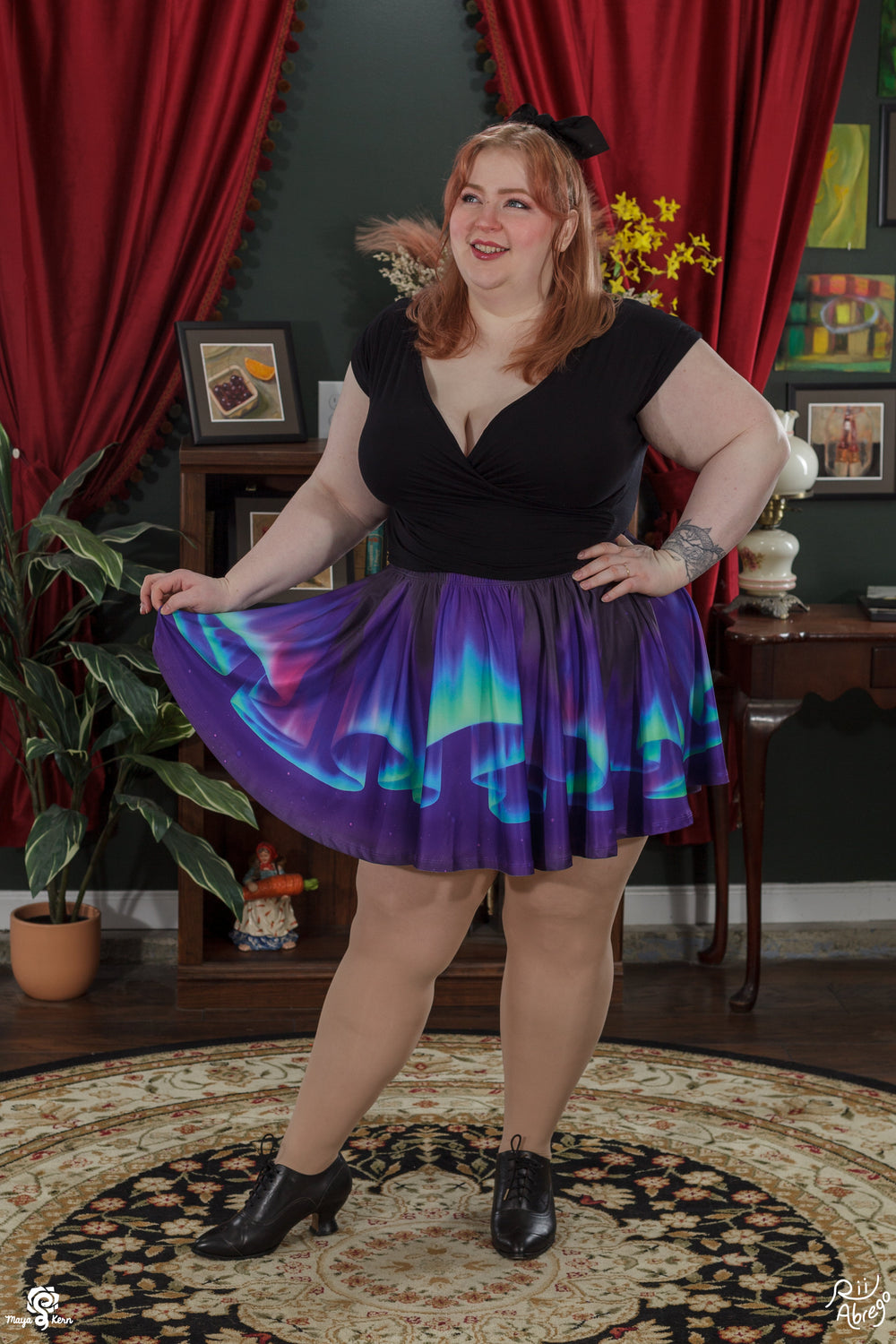 Collab: Rii Abrego Aurora Miniskirt