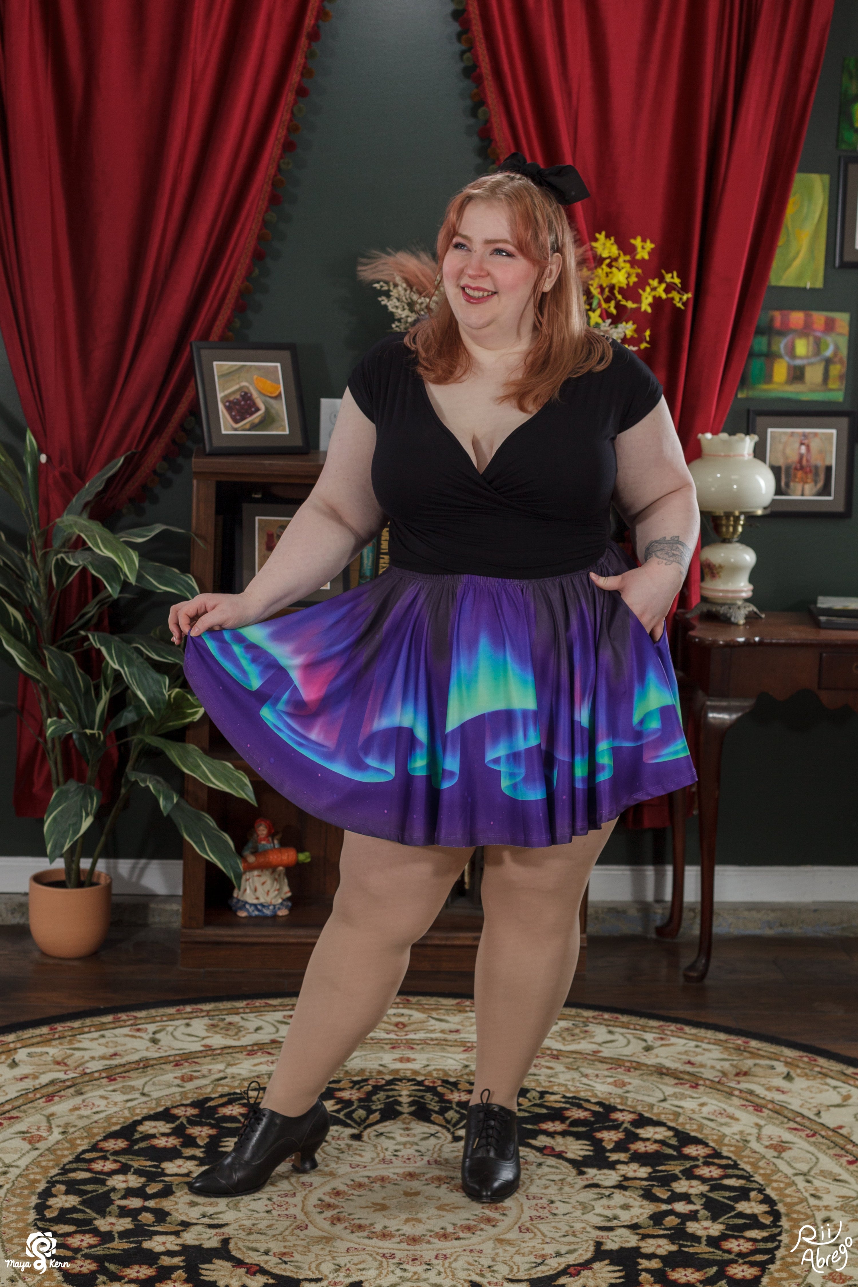 Collab: Rii Abrego Aurora Miniskirt