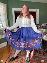 COLLAB: Meyoco Butter Cookies Sewing Tin Midi Skirt