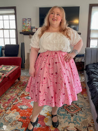 Ladybugs Midi Skirt