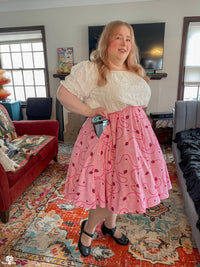 Ladybugs Midi Skirt